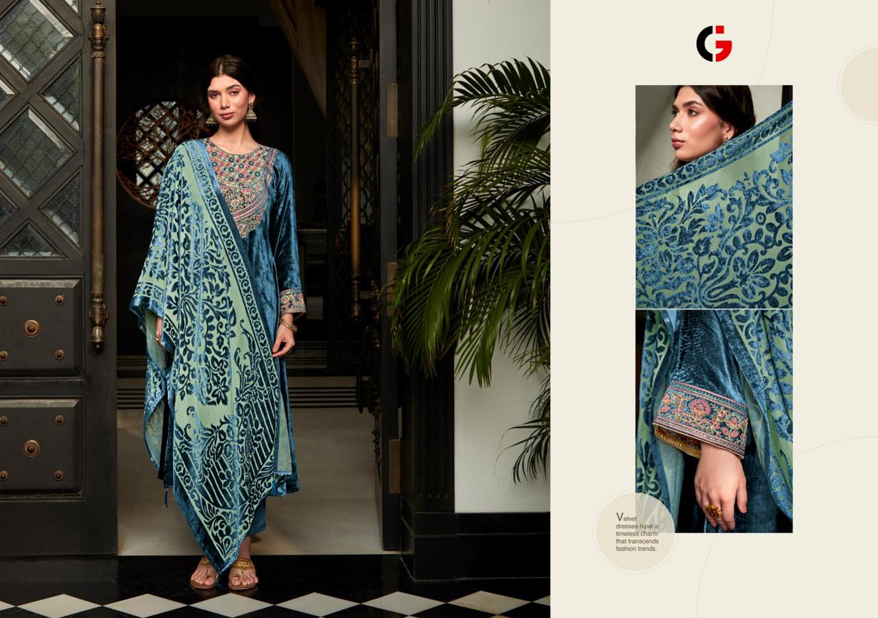 Mumtaz Rang E Makhmali Embroidery Salwar Kameez Catalog
